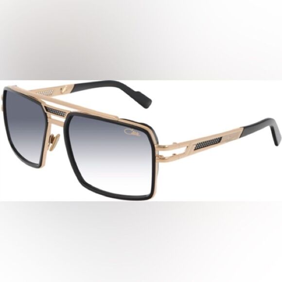 Cazal Black and Gold Men's 6033 Sunglasses - Picture 2 of 2